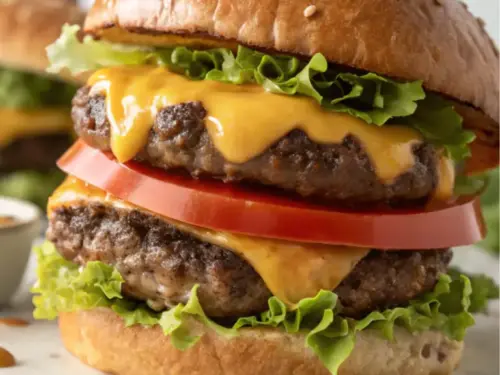 homemade-cheeseburger-recipe- juicy-burger-recipe- american-cheeseburger- best-burger-recipe- beef-burger-recipe- how-to-make-a-juicy-burger- grilled-cheeseburger- classic-american-burger- burger-seasoning-mix- smash-burger-recipe- bbq-burger-ideas- easy-beef-burger- backyard-grilling-recipes- cheeseburger-toppings- beef-patty-recipe- 4th-of-july-food- diner-style-cheeseburger- american-fast-food-copycat- toasted-burger-bun- burger-sauce-recipe